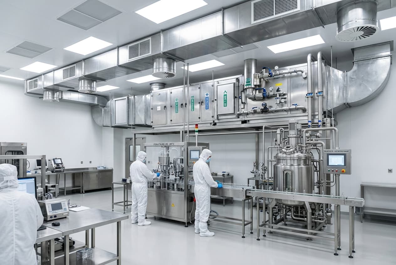 Sanitary Dehumidification for Pharmaceutical Cleanrooms